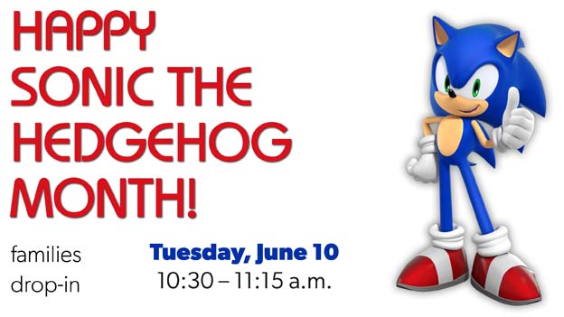 Sonic the Hedgehog Month, click for details